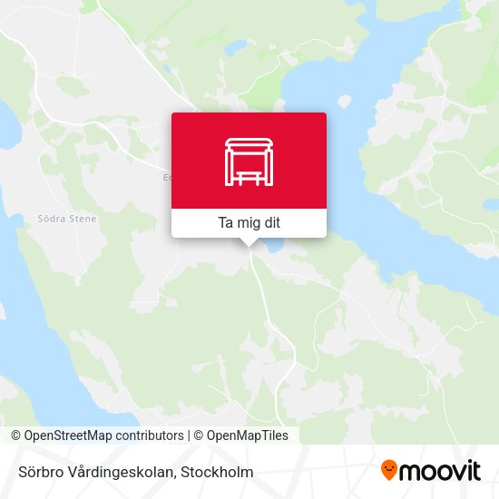 Sörbro Vårdingeskolan karta