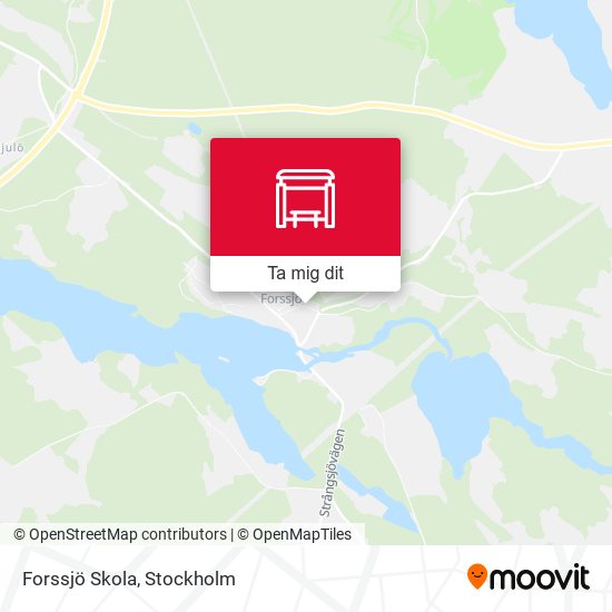 Forssjö Skola karta