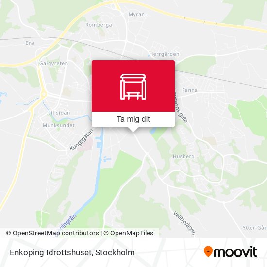 Enköping Idrottshuset karta