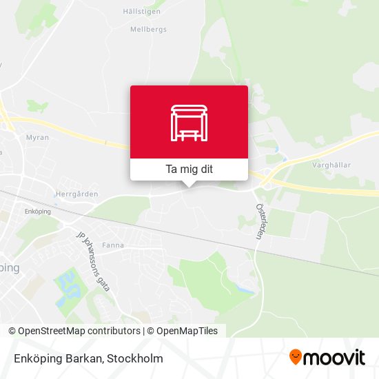 Enköping Barkan karta