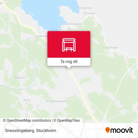 Snesslingeberg karta