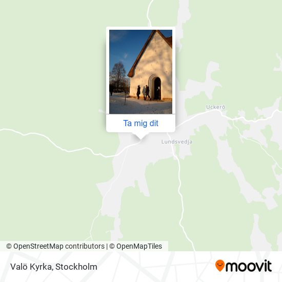 Valö Kyrka karta