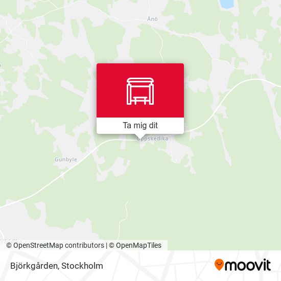 Björkgården karta