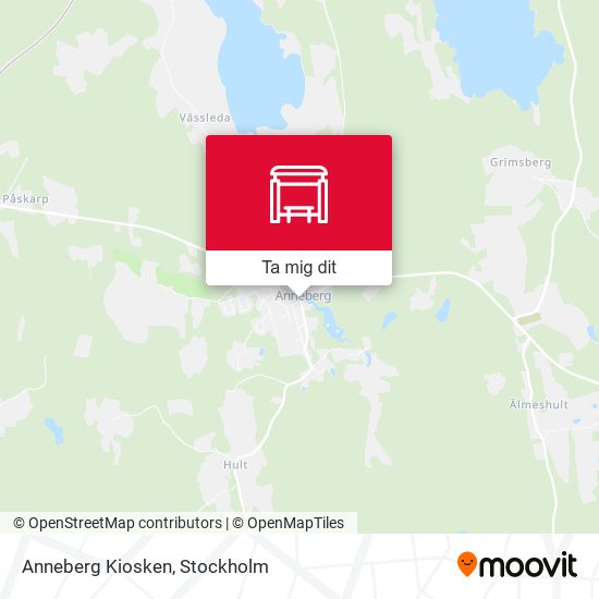 Anneberg Kiosken karta