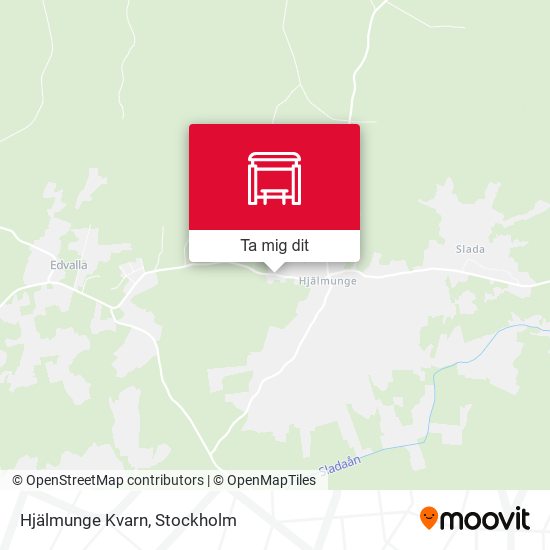 Hjälmunge Kvarn karta