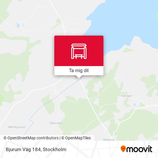 Bjurum Väg 184 karta