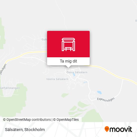Sälsätern karta