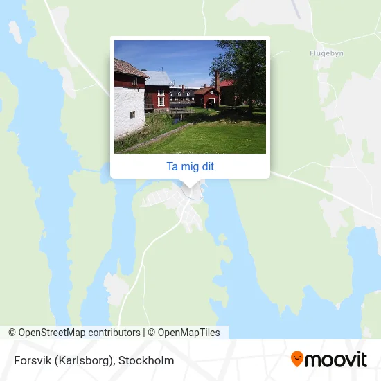 Forsvik (Karlsborg) karta