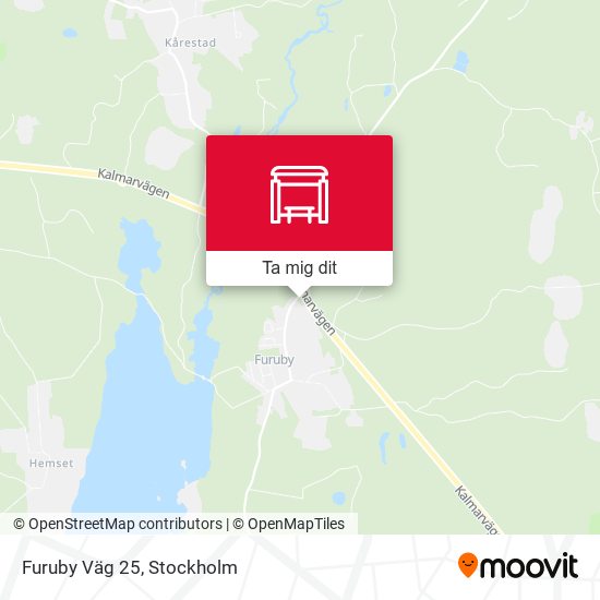 Furuby Väg 25 karta