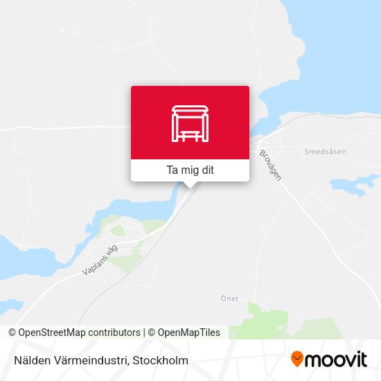 Nälden Värmeindustri karta