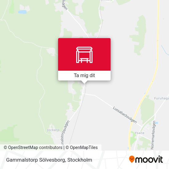 Gammalstorp Sölvesborg karta
