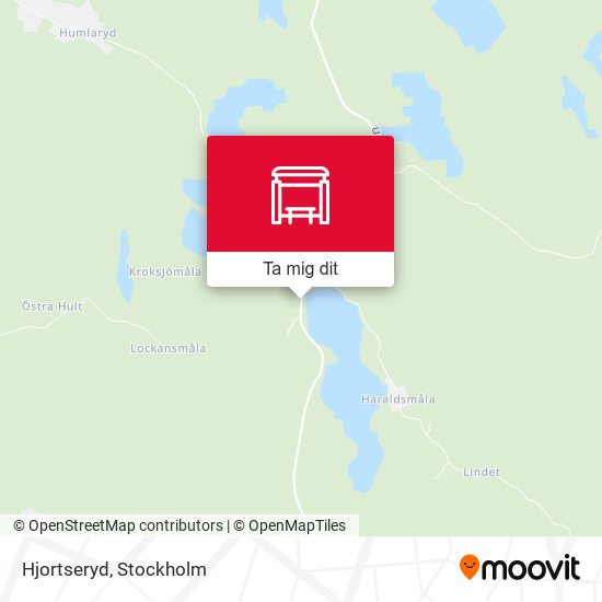 Hjortseryd karta