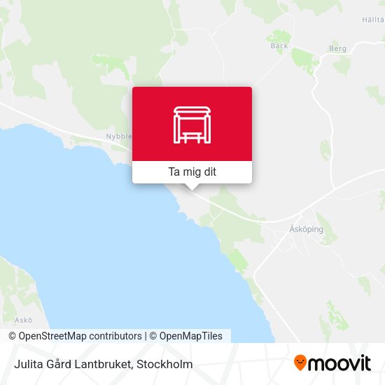 Julita Gård Lantbruket karta