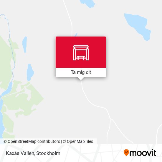 Kaxås Vallen karta