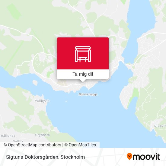Sigtuna Doktorsgården karta