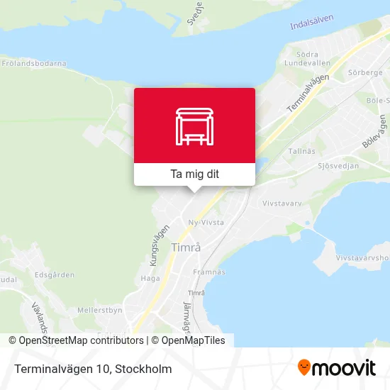 Terminalvägen 10 karta