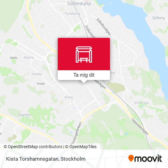 Kista Torshamnsgatan karta