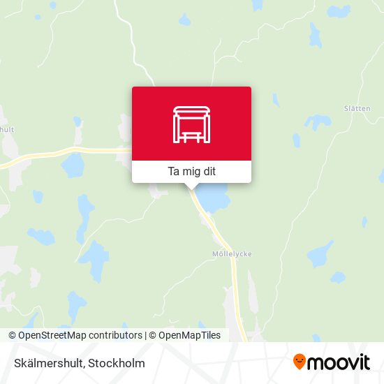 Skälmershult karta