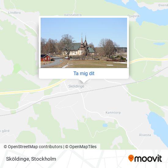 Sköldinge karta