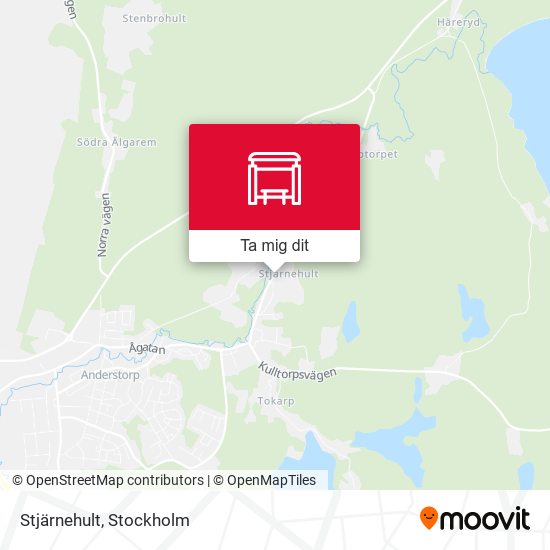 Stjärnehult karta