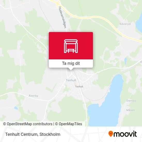 Tenhult Centrum karta