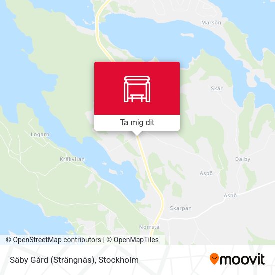 Säby Gård (Strängnäs) karta