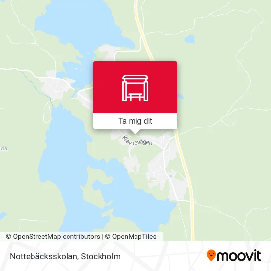 Nottebäcksskolan karta