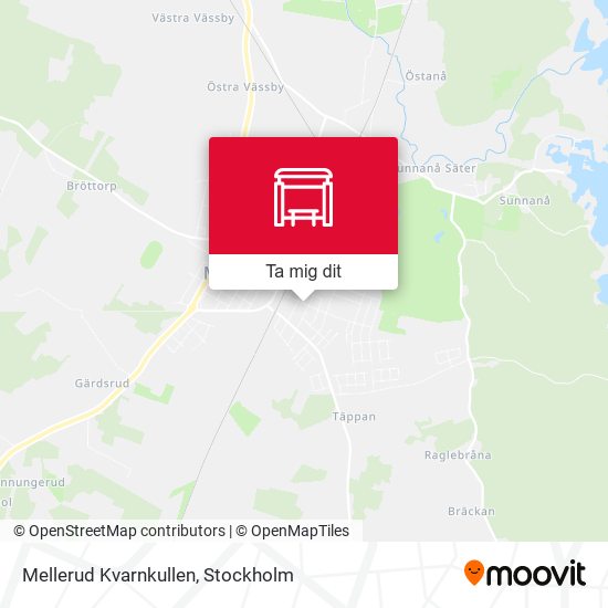 Mellerud Kvarnkullen karta