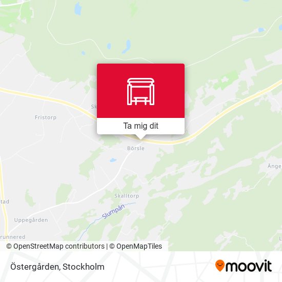 Östergården karta