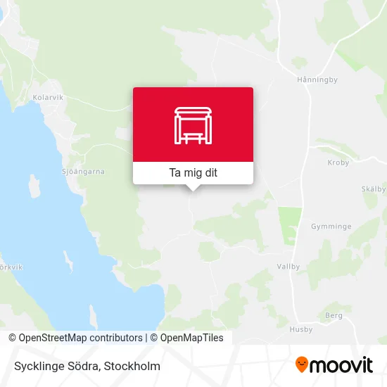 Sycklinge Södra karta