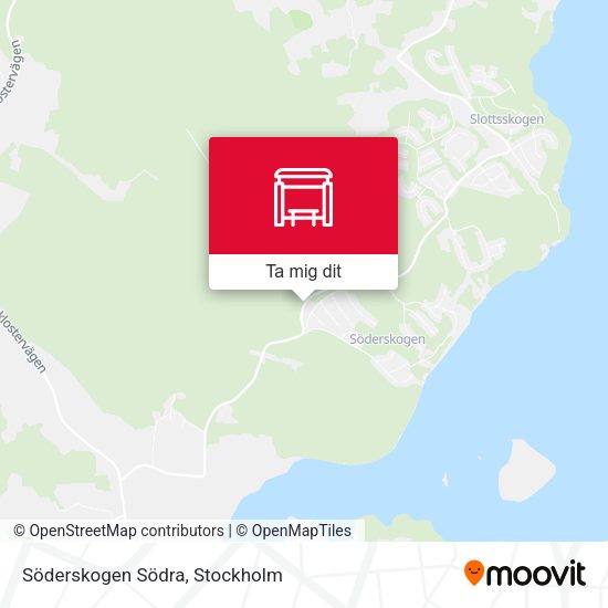 Söderskogen Södra karta