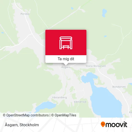 Åsgarn karta
