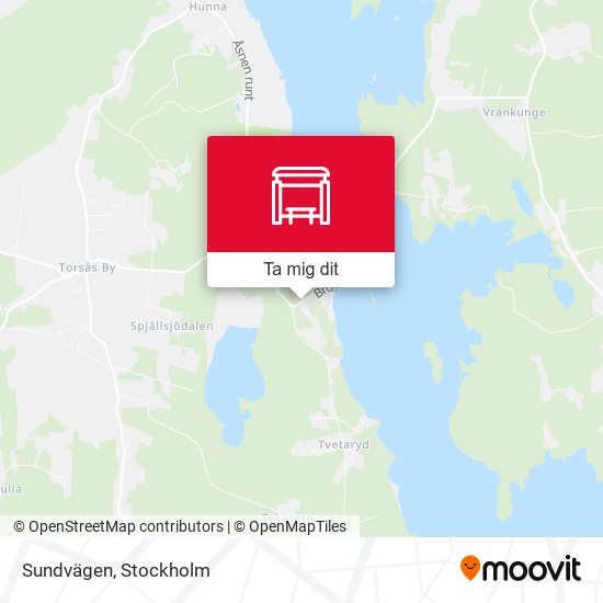 Sundvägen karta