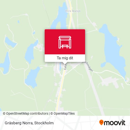 Gräsberg Norra karta
