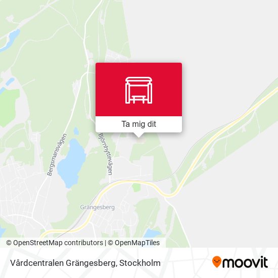 Vårdcentralen Grängesberg karta