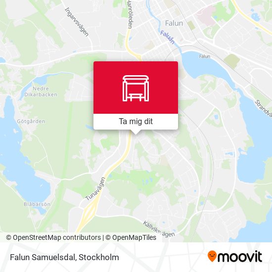Falun Samuelsdal karta