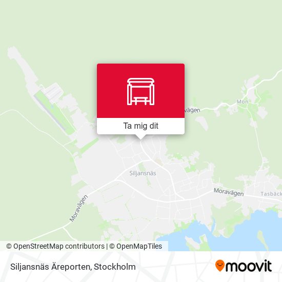 Siljansnäs Äreporten karta