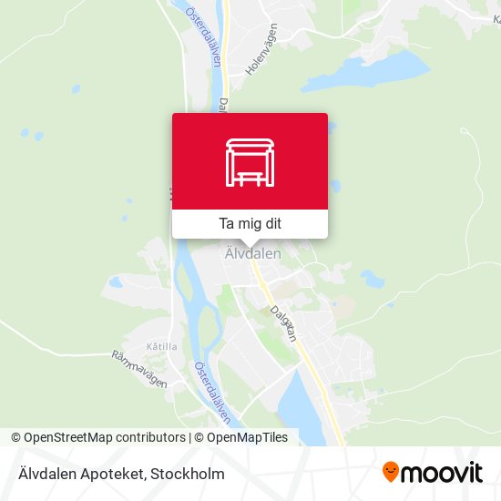 Älvdalen Apoteket karta