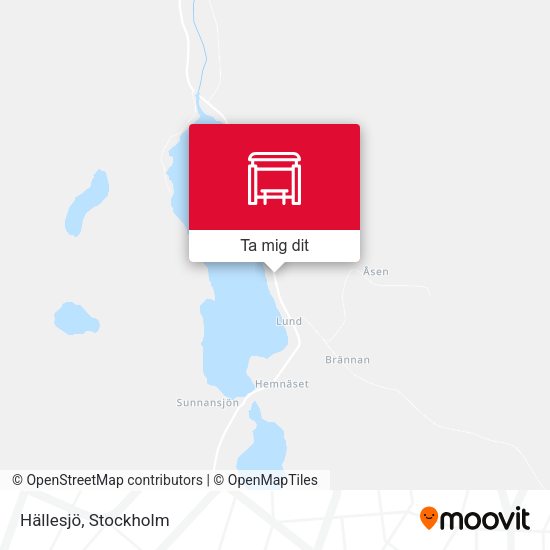 Hällesjö karta