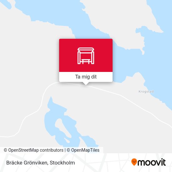 Bräcke Grönviken karta