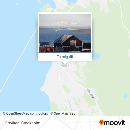 Orrviken karta