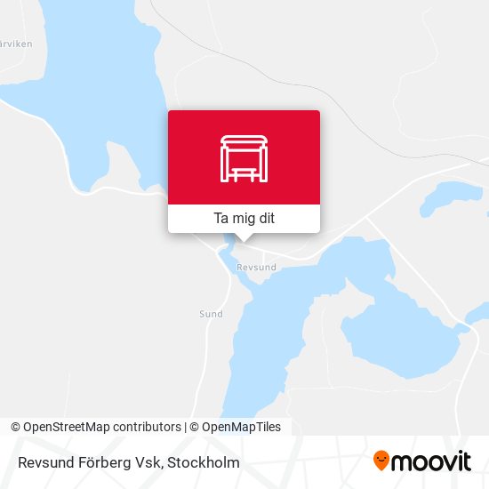 Revsund Förberg Vsk karta