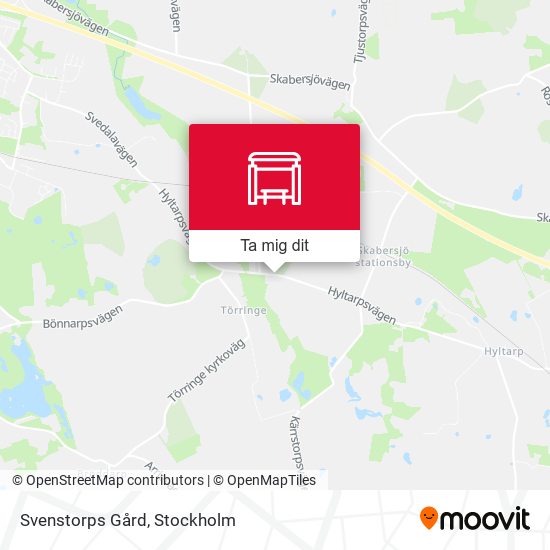 Svenstorps Gård karta