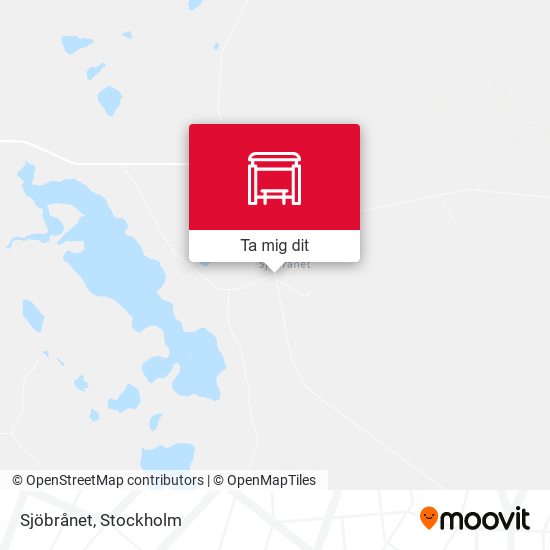 Sjöbrånet karta