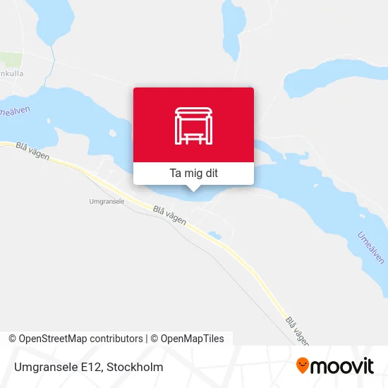 Umgransele E12 karta