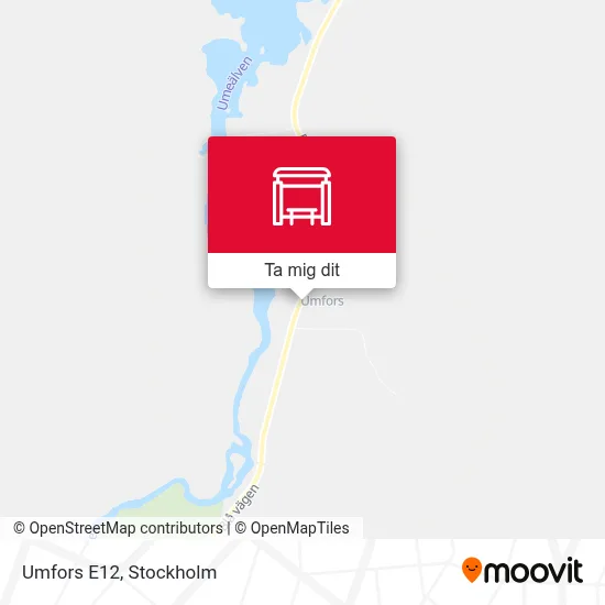 Umfors E12 karta
