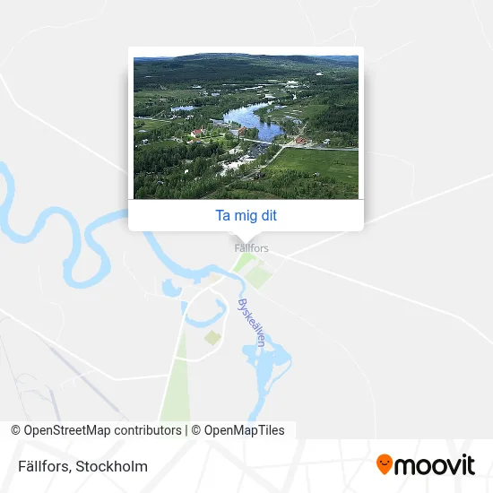 Fällfors karta