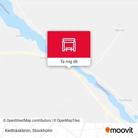 Kedträskbron karta