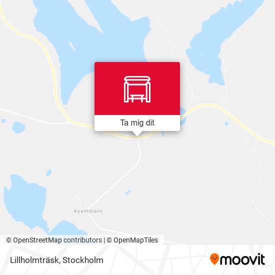 Lillholmträsk karta