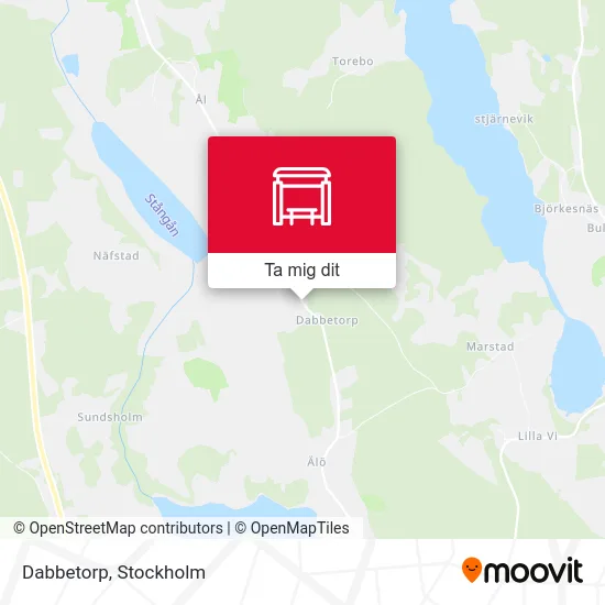 Dabbetorp karta